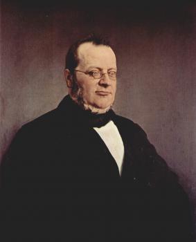 弗朗切斯科 海玆 Portrait of Camillo Benso di Cavour